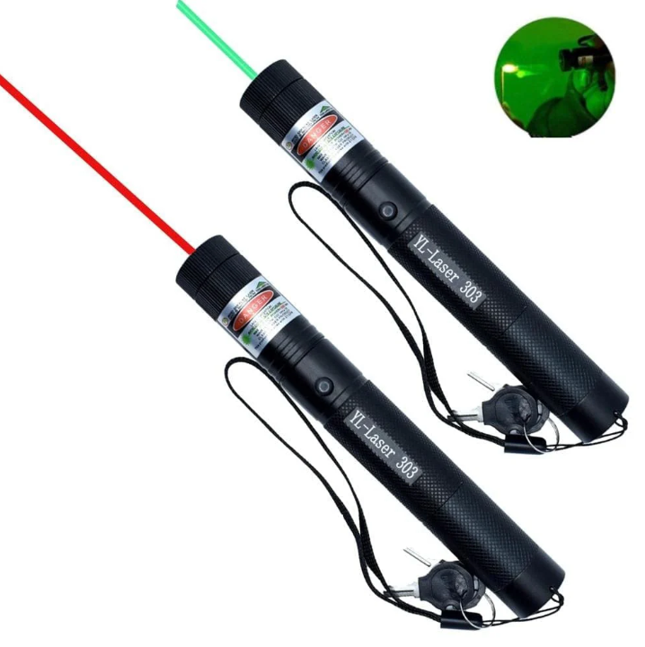 Green laser pointer, a powerful outdoor gadget for hikers, astronomers & educators.