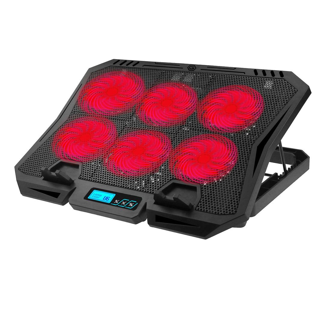 Ergonomic laptop cooling stand with powerful heat dissipation, enhancing device life for all computer accessories.