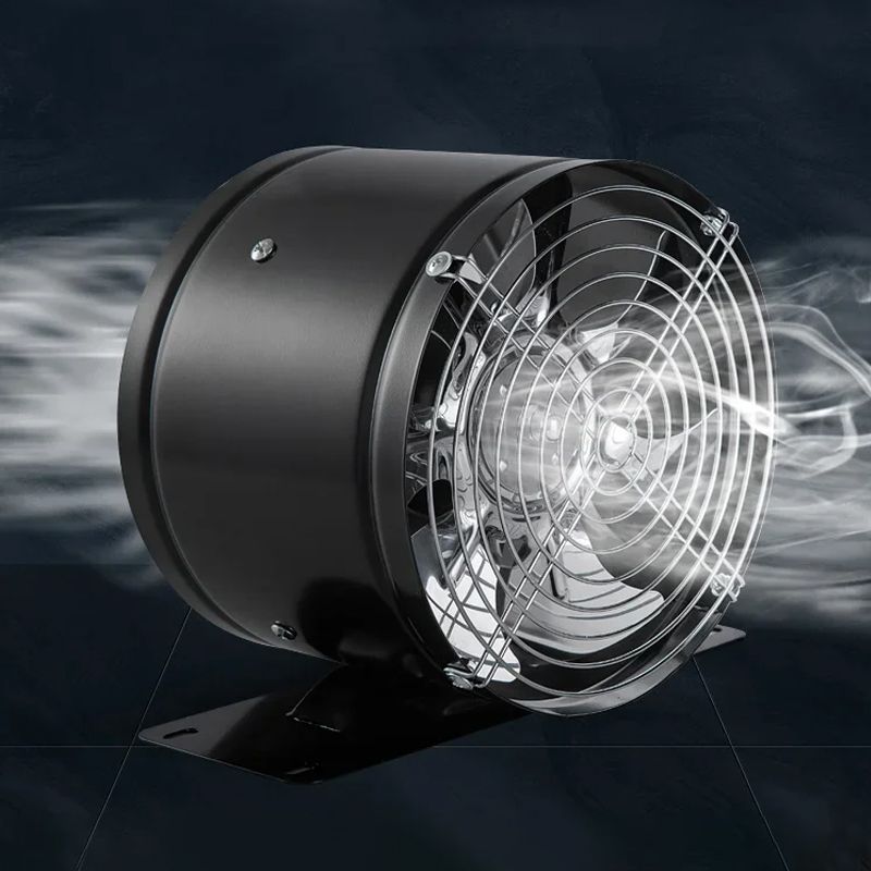 Quiet exhaust fan with powerful copper motor ensures high-performance air circulation & purification for any room.