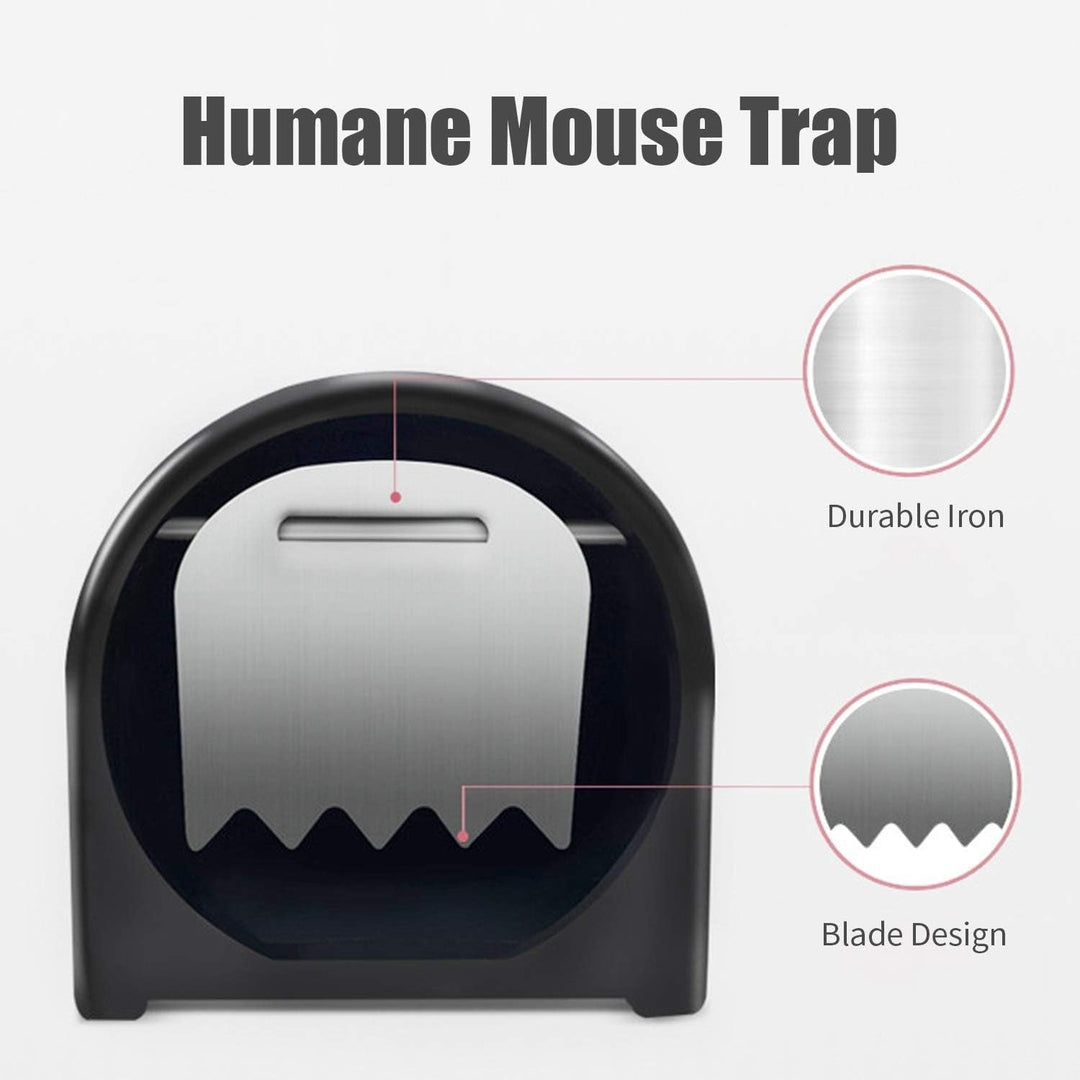 Sturdy plastic humane rat trap for safe, reusable pest control without harm to rats and rodents.