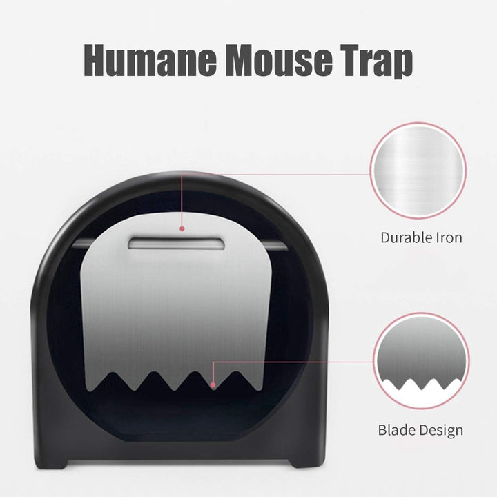 Sturdy plastic humane rat trap for safe, reusable pest control without harm to rats and rodents.