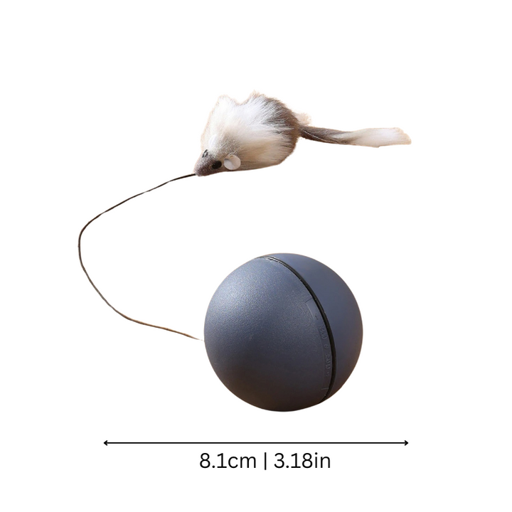 Automatic motion-activated cat toy by HuntSphere, providing endless indoor entertainment and exercise.