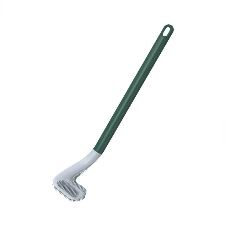 Convenient self-cleaning toilet brush & stylish holder. Essential for a hygienic, easy-to-clean bathroom.