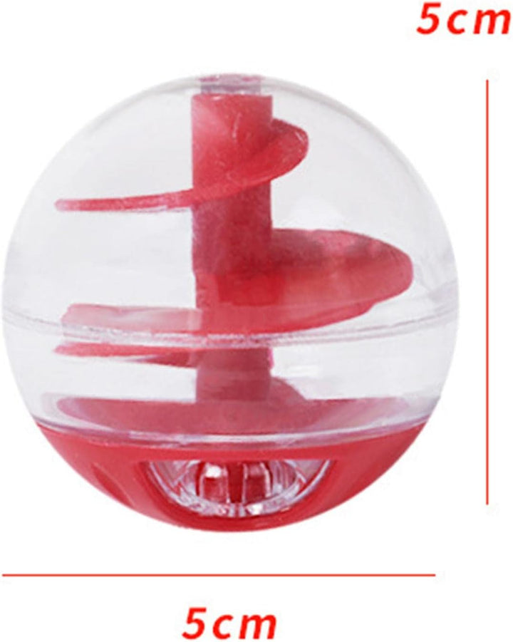 Pet food ball for cats. This interactive treat dispenser promotes mental stimulation, play & feline enrichment.
