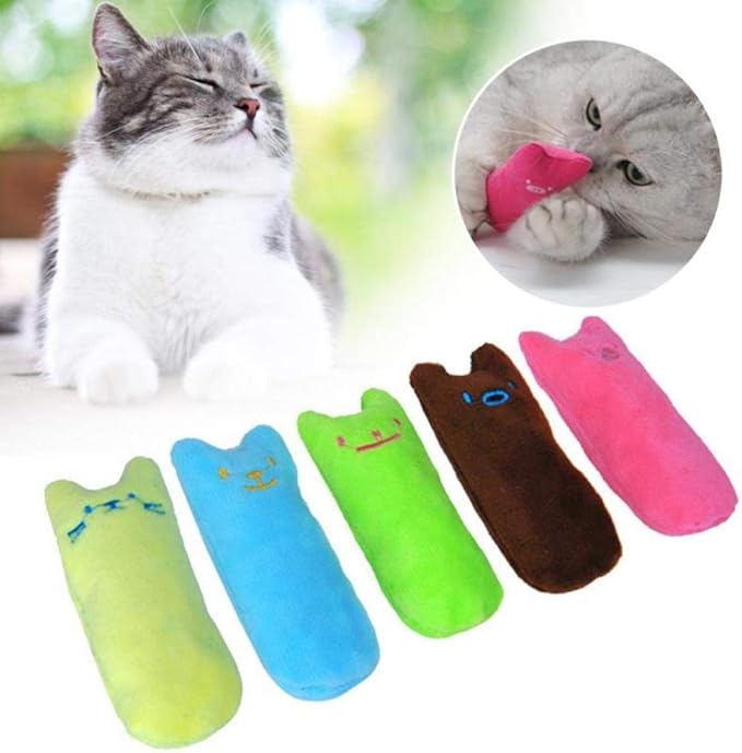 Durable catnip-filled interactive cat toy for engaging pet entertainment & play.