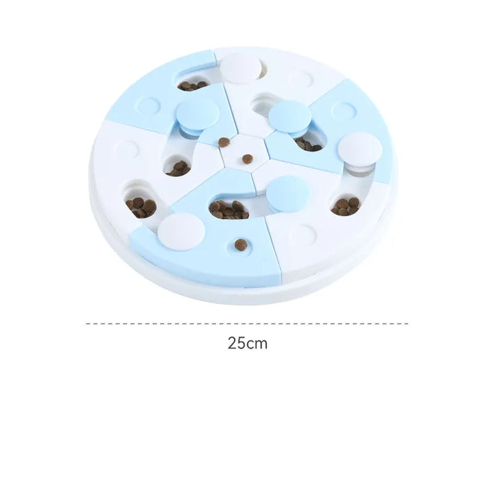 Smart pet puzzle toy for boredom relief & mental challenge. Interactive treat dispenser for dogs & cats.
