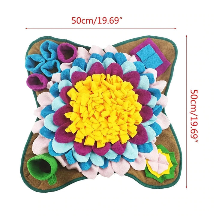 Engaging pet supplies: a dog snuffle mat for training and play