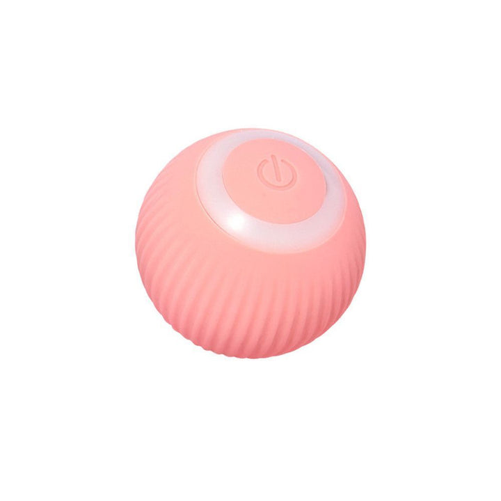 Rechargeable smart play ball, an automatic LED cat toy that busts boredom and encourages feline exercise.