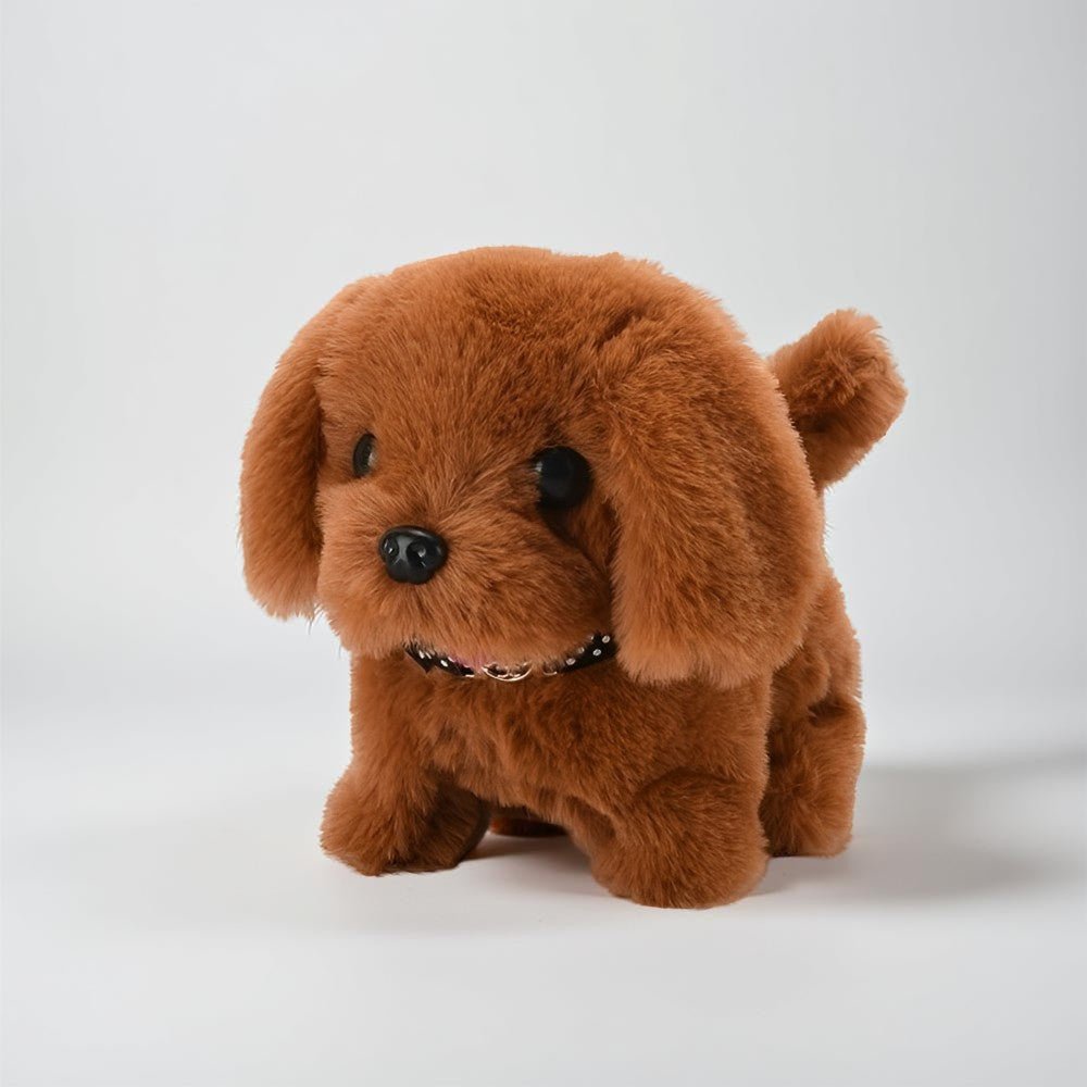 Fun robot dog toy for children, offering realistic sounds and playful movements for hours of entertainment.