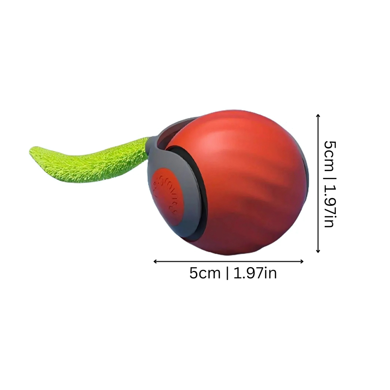 Smart interactive cat ball for kitten play and pet enrichment. Promotes exercise for indoor cats.