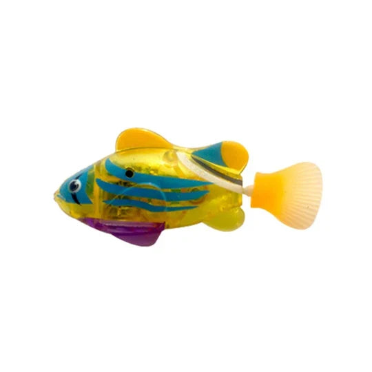 Fun water toy for pets: electric swimming fish cat toy enhancing interactive play and exercise.