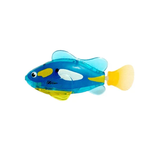 Interactive pet toy: a swimming fish for cats, sparking their hunting instincts with water play.