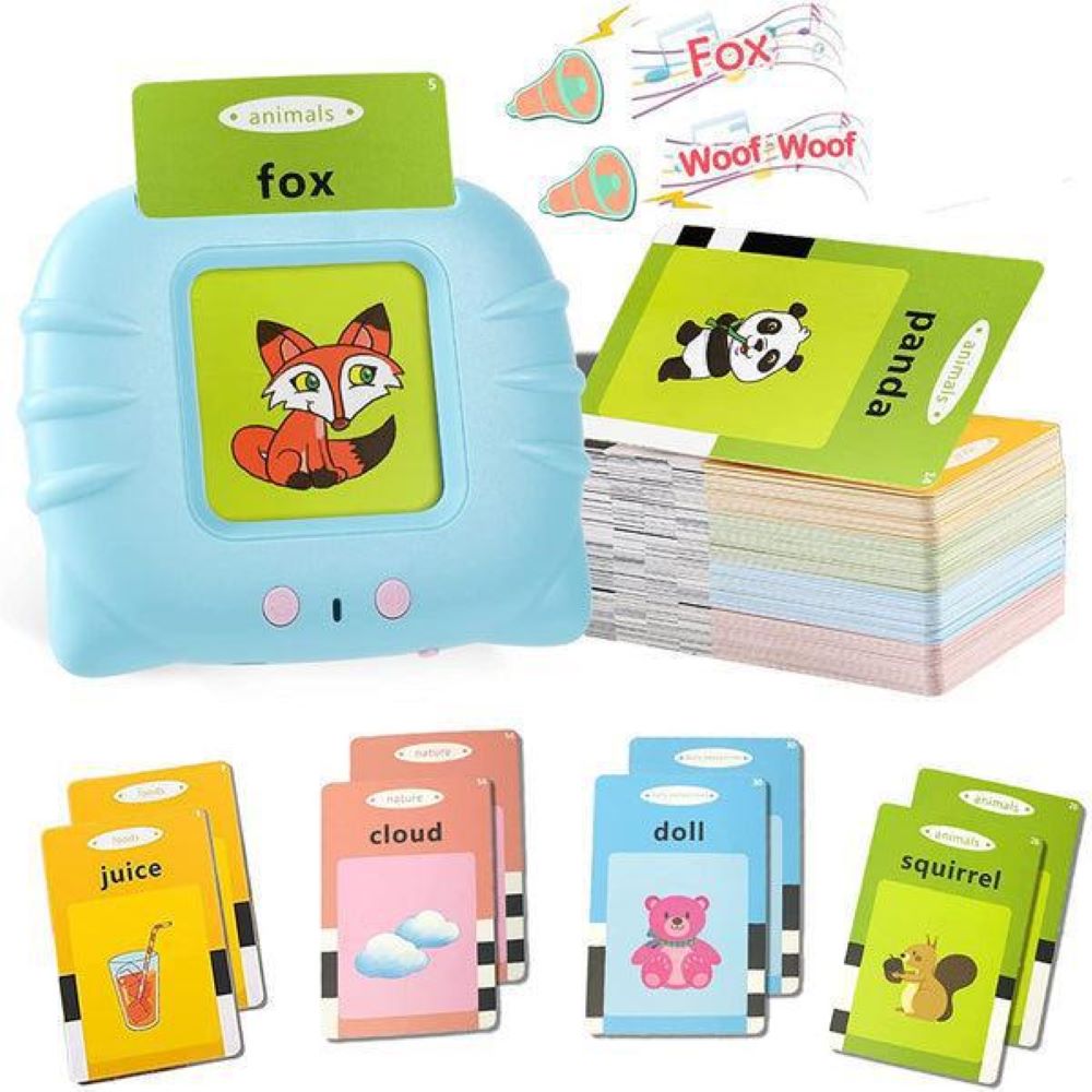 Toddler learning toy with 120 sight words, vocabulary builder for kids