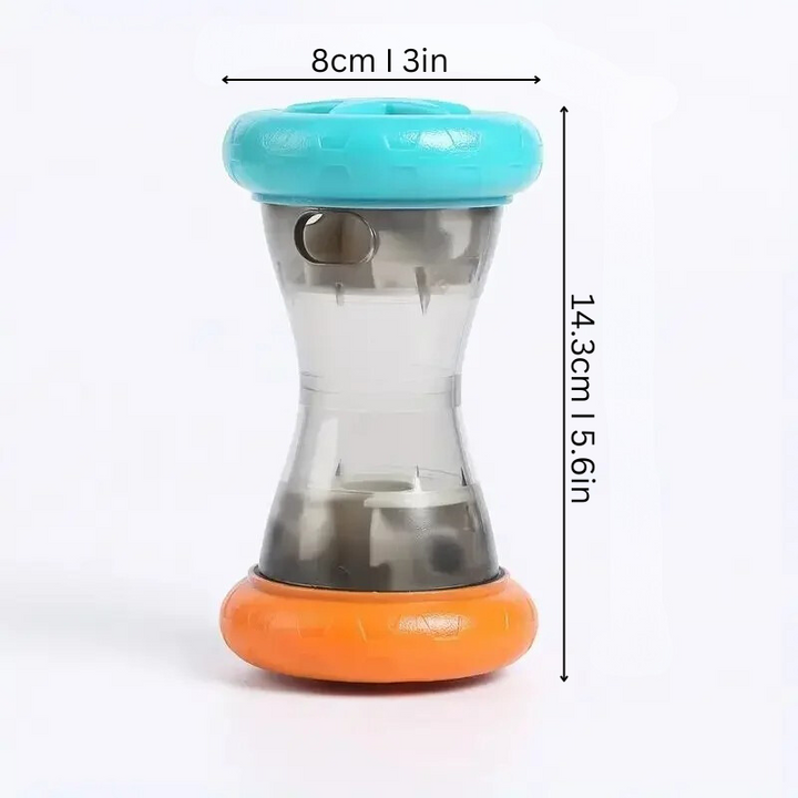 Keep dogs engaged with the TreatRoller interactive toy, a fun slow feeder for mental enrichment.