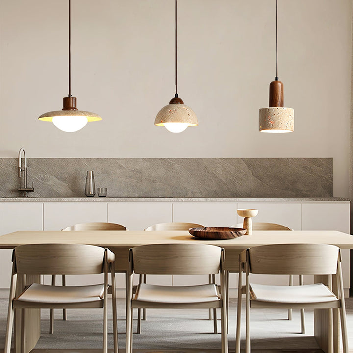 Jorford pendant light, unique geometric design, contemporary lighting for living rooms.