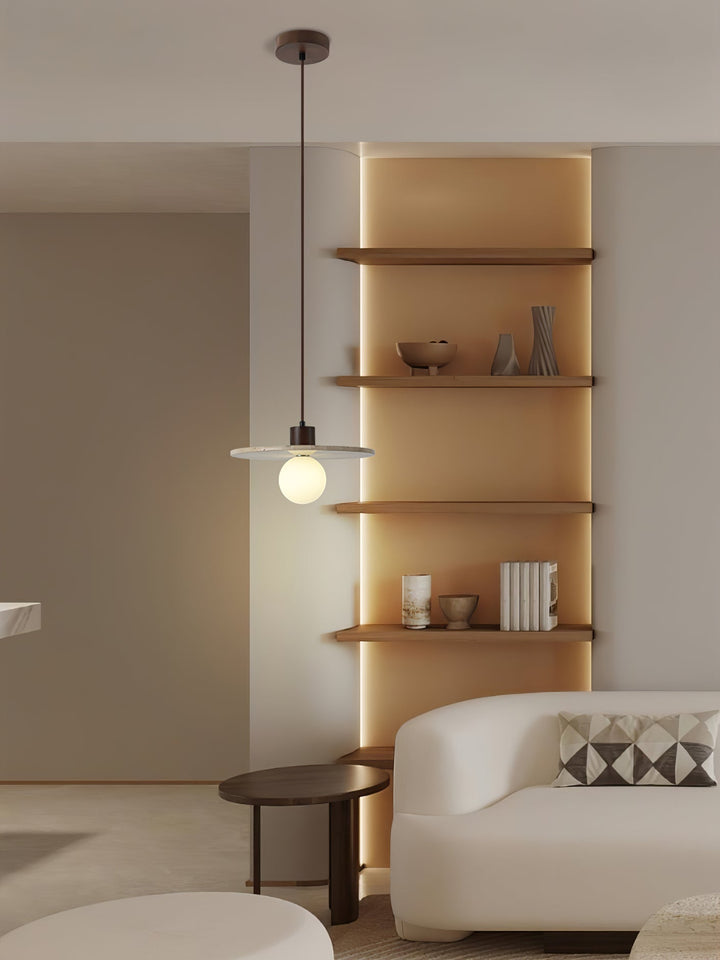 Modern ceiling lamp, Jorford accent pendant, perfect for contemporary home interior design.