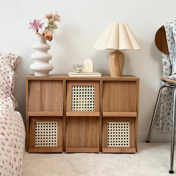 Modern Kaianas Fluted Table Lamp, an elegant home decor piece suitable for any stylish room.