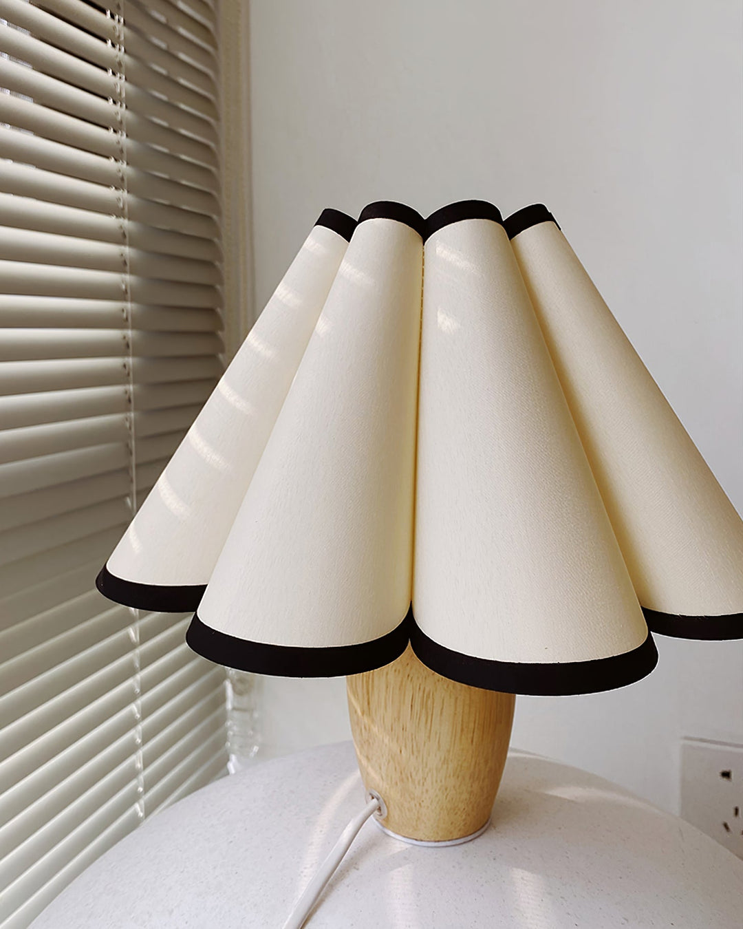 Stylish Kaianas Fluted Accent Table Lamp, bringing modern and vintage appeal to your home lighting.