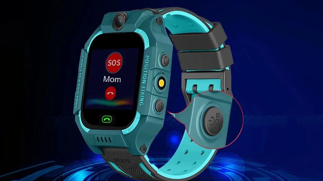 Junior tech 4G smartwatch with SOS call & two-way communication for kids, a vital child safety device.