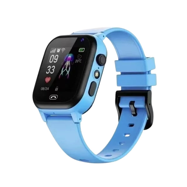 Child safety GPS smartwatch with live location tracking, video calls & SOS button for peace of mind.