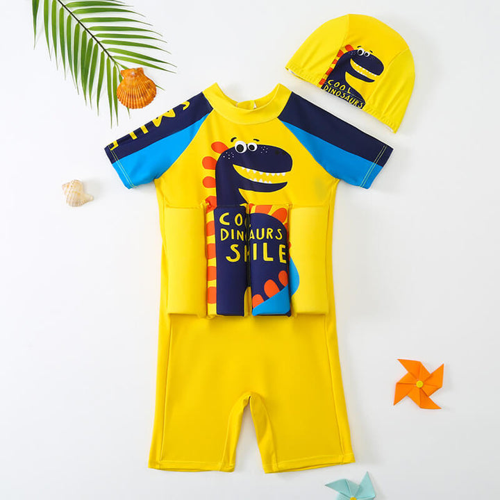 Toddler float vest with a unique adjustable crotch strap for extra security.