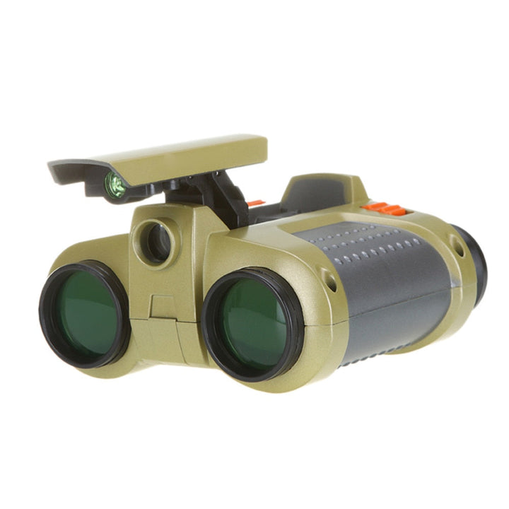 Durable explorer kids' night vision binoculars. Ideal for outdoor adventure, camping, & nighttime fun.