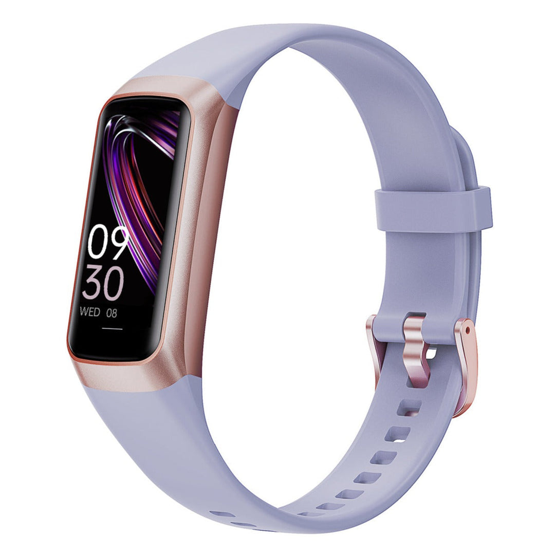 Fun and functional smart bracelet for kids promoting an active lifestyle.