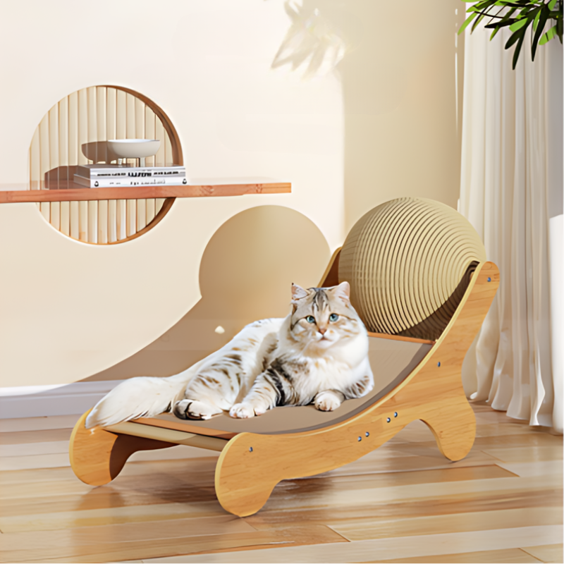 KittyCove sisal cat scratcher and rest station for happy cats.