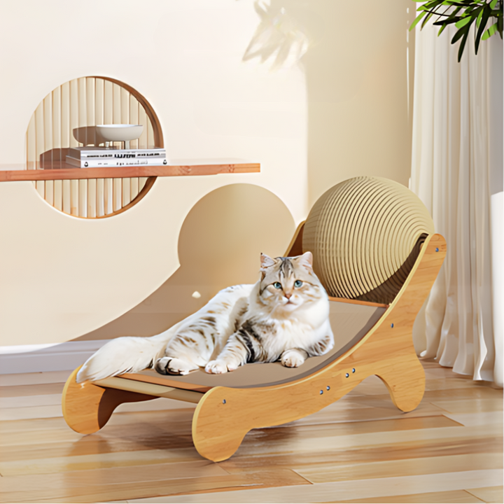 KittyCove sisal cat scratcher and rest station for happy cats.