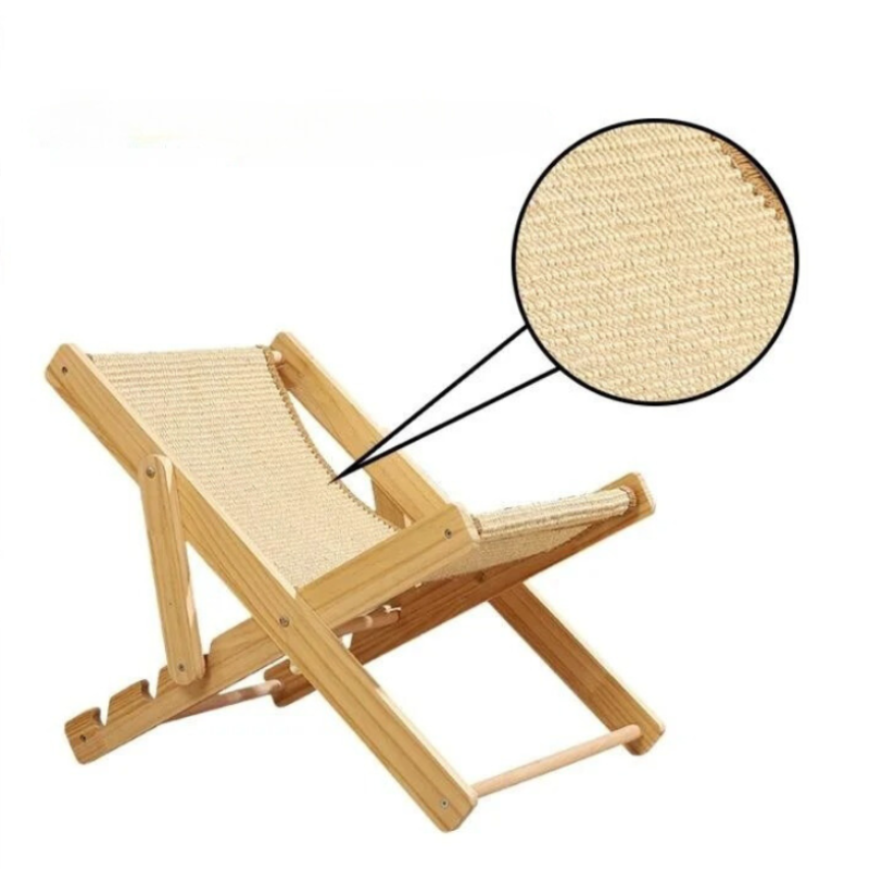 The ultimate KittyThrone cat lounger: a versatile piece of pet furniture with a sisal scratcher