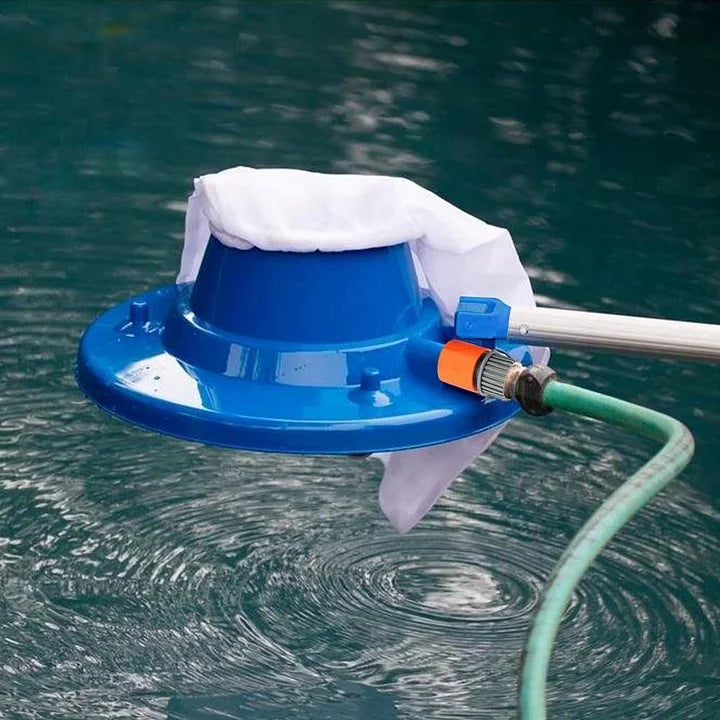 Powerful pool leaf vacuum with strong suction for quick & efficient cleaning of large swimming pools.
