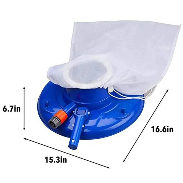Premium large pool leaf vacuum for superior debris removal & efficient cleaning of all types of swimming pools.