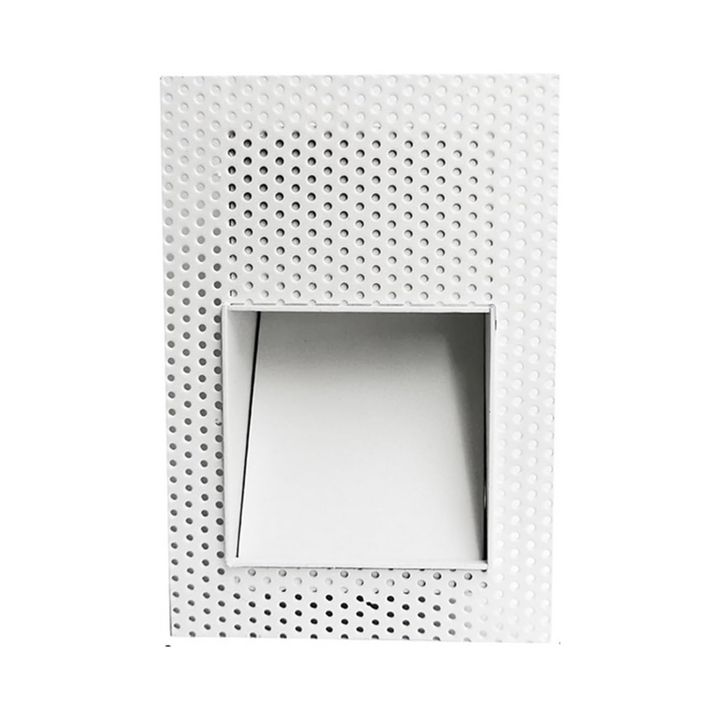 LED recessed wall light for modern hallways, providing subtle guide lighting.