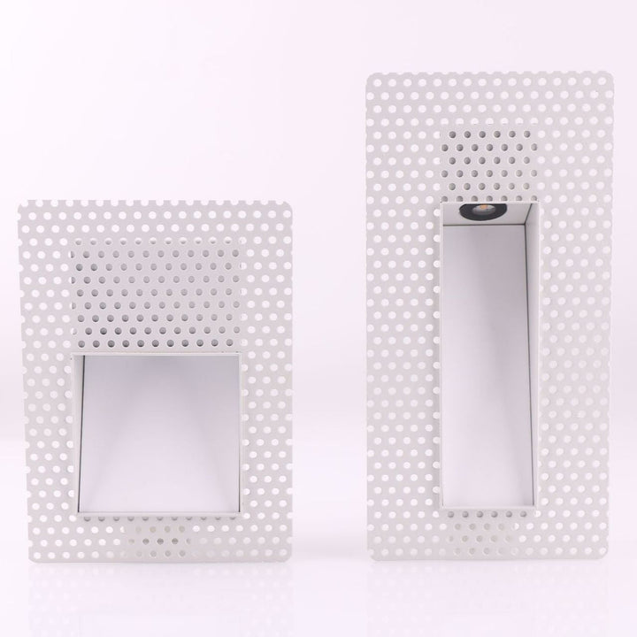 Elegant LED recessed wall fixture, blending seamlessly with modern interior decor.