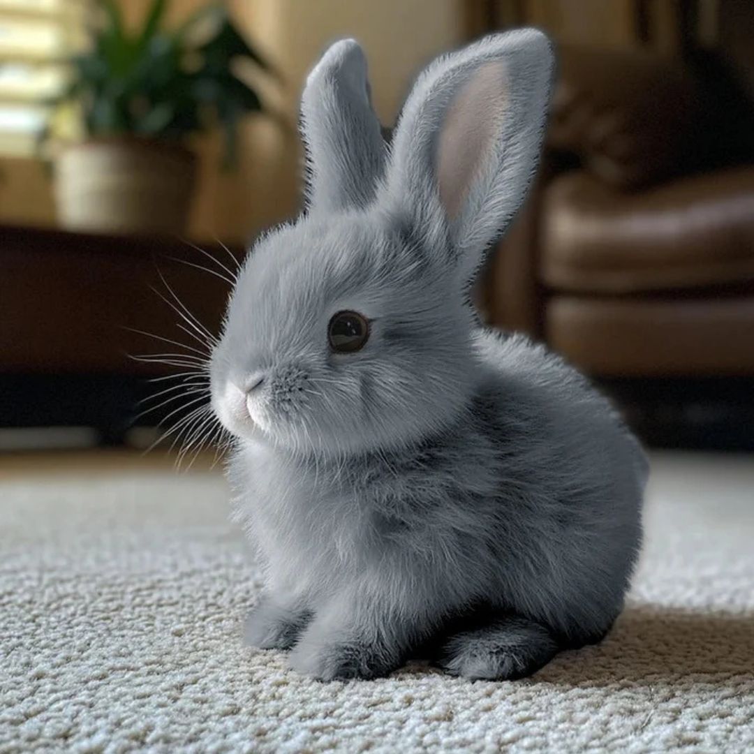 Interactive Easter bunny plush for children, a soft, huggable stuffed animal companion and festive gift.