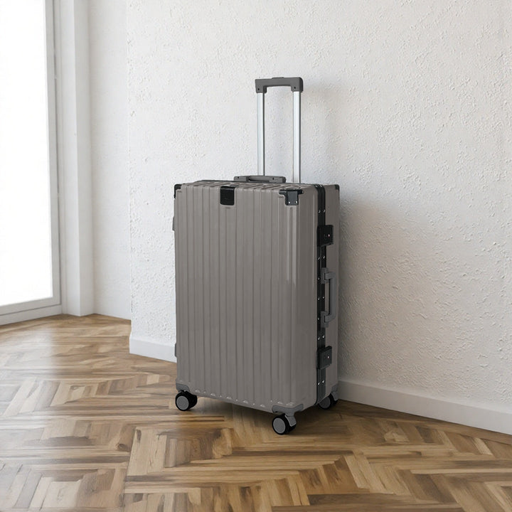 Lightweight hard shell spinner suitcase for easy travel. Durable hardside luggage for vacation & business trips.
