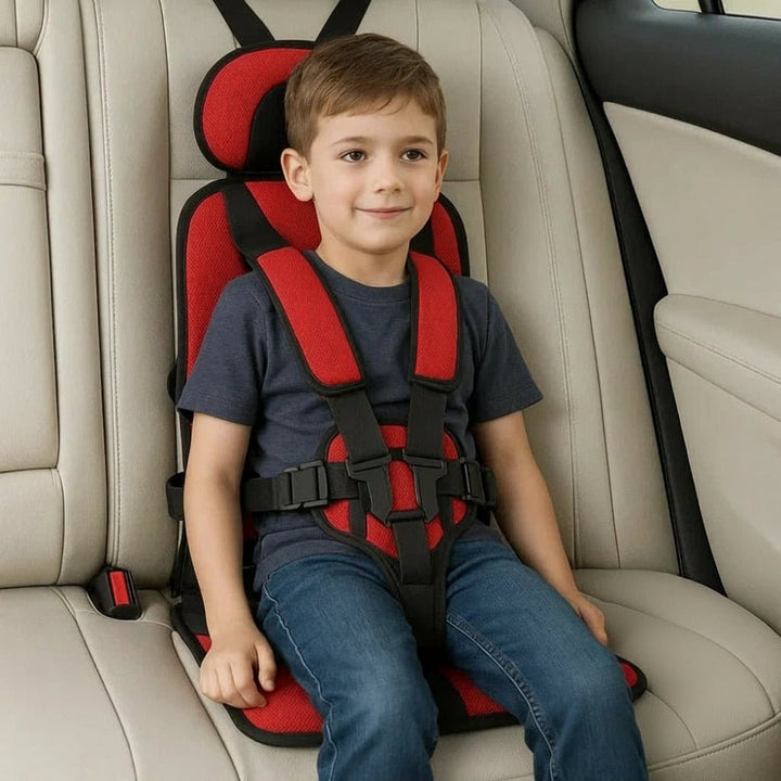 Easy to install travel booster seat for kids, ages 1-14