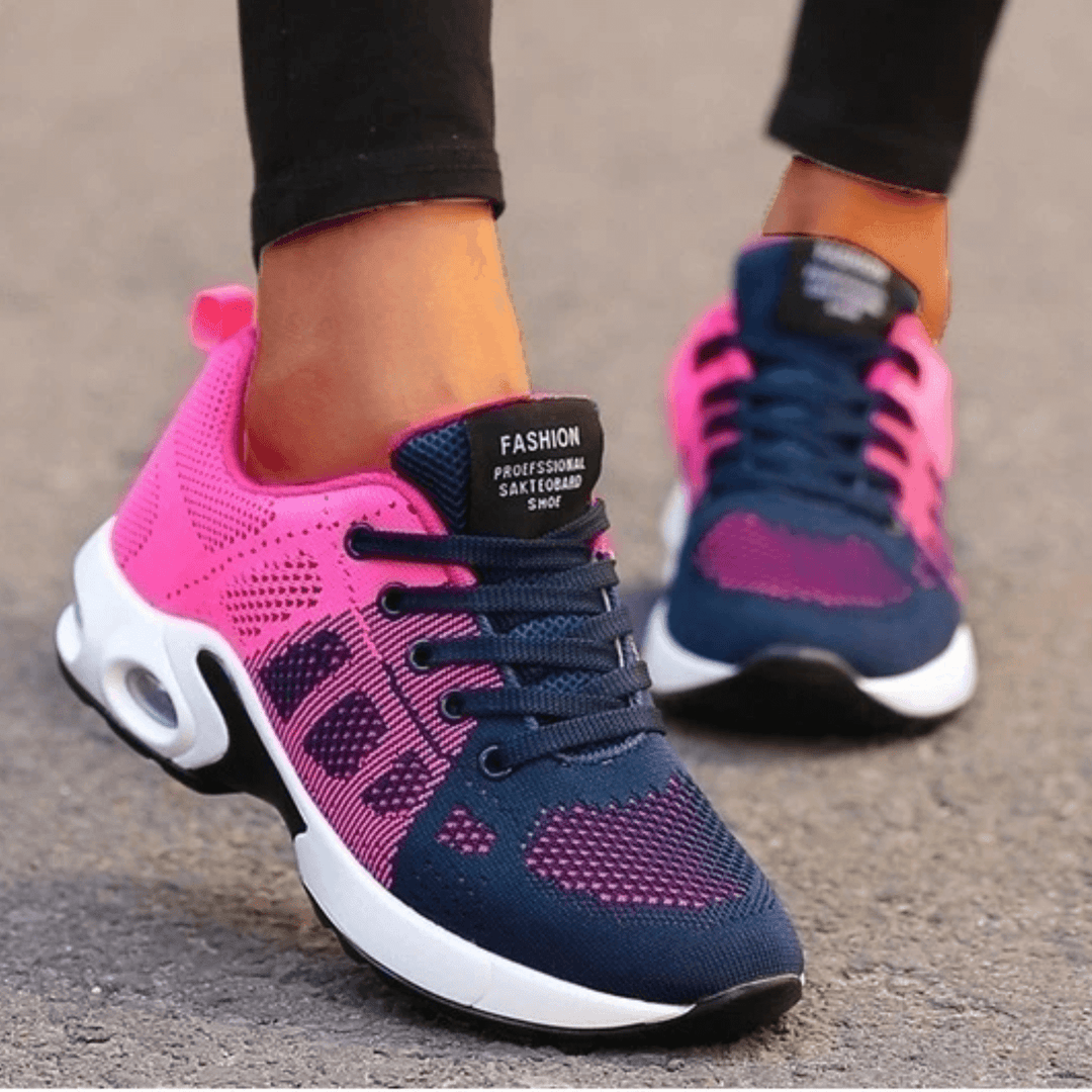 Orthopedic women's running shoes, designed for superior comfort and support on every run and walk.