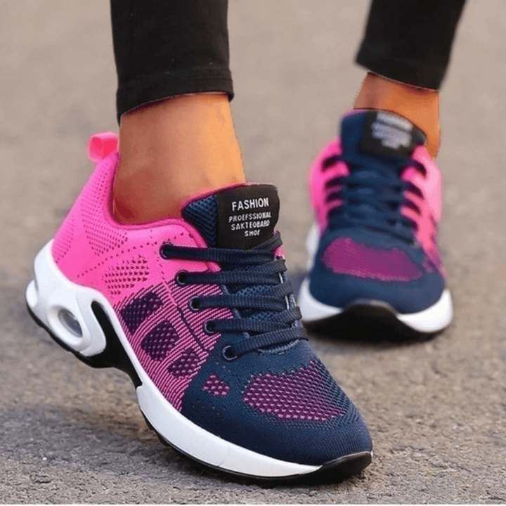 Orthopedic women's running shoes, designed for superior comfort and support on every run and walk.