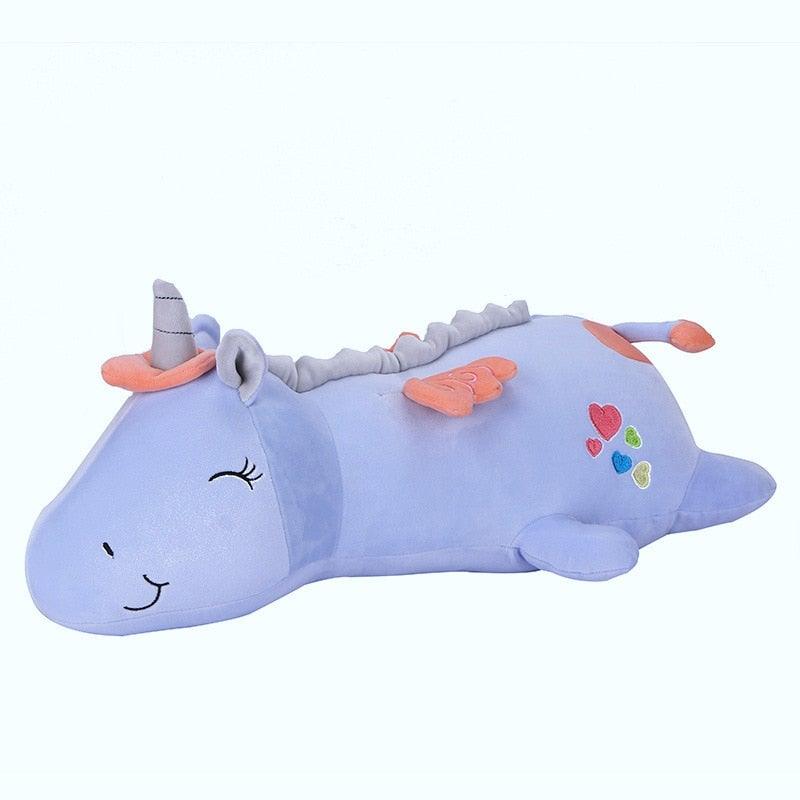 Soft LumiGlow unicorn stuffed animal, an ideal birthday gift for kids