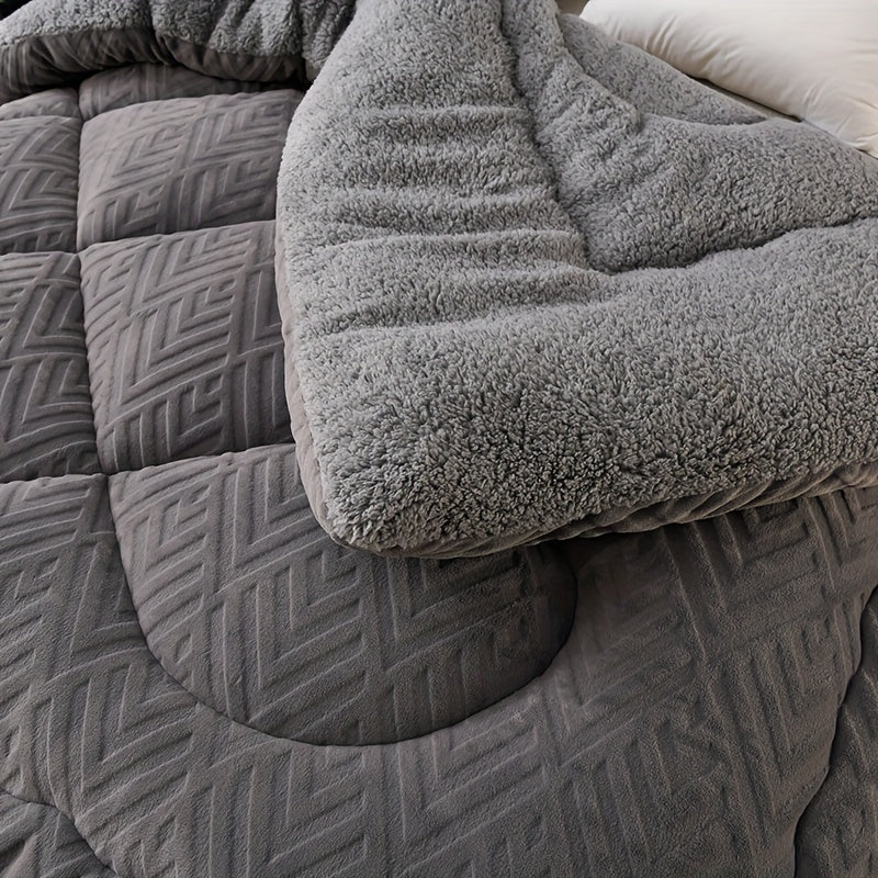 Plush fleece blanket for ultimate comfort, a super soft and warm home essential throw.