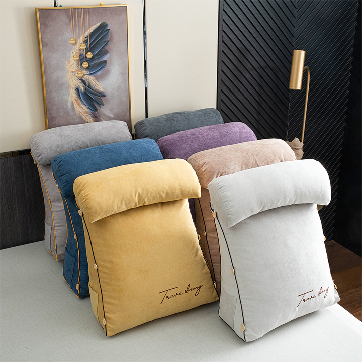 Luxury reading cushion with ergonomic support for ultimate comfort and relaxation.