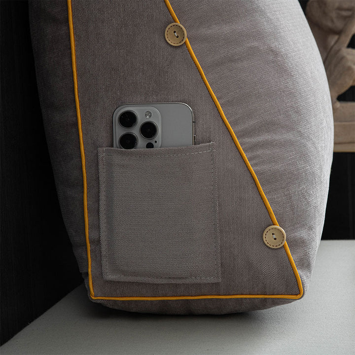 Stylish luxury reading cushion, a comfortable home decor accent for any room.