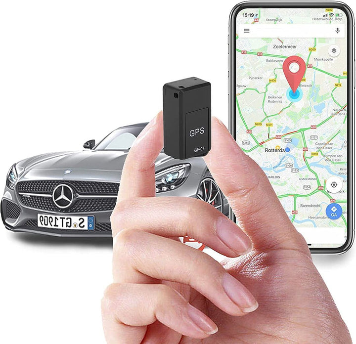 Portable magnetic GPS tracker for asset tracking. Real-time anti-theft security for vehicles, long battery.