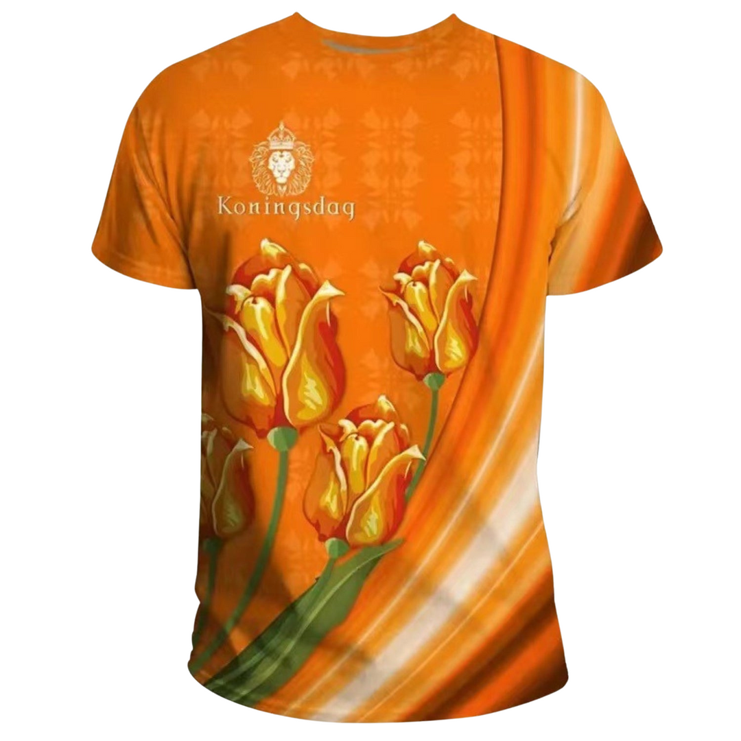 Stylish men's Netherlands graphic tee for casual wear, featuring unique 3D design & modern fit. Limited 2024 edition.