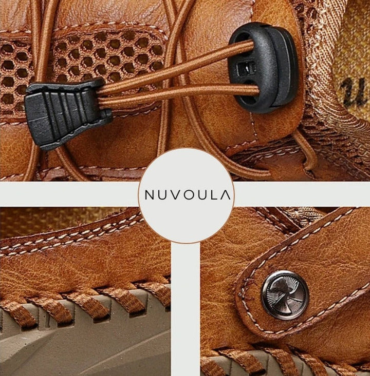 Lightweight men's outdoor sandals with adjustable support & cushioned comfort for active lifestyles.