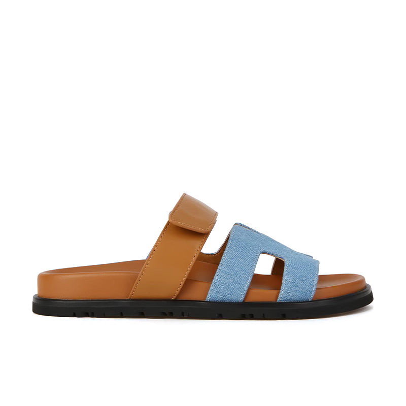 Men's everyday wear sandals with a modern, adjustable strap design