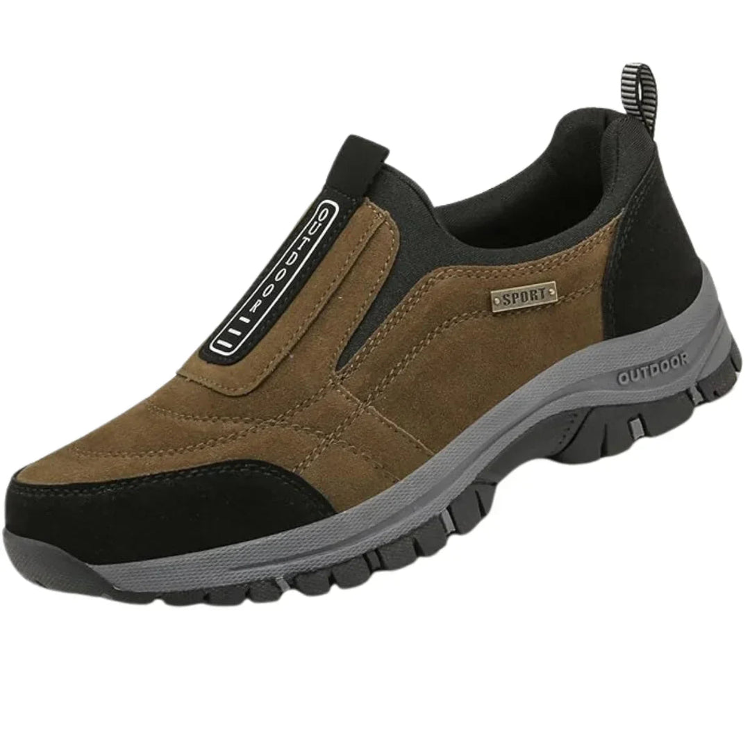 Orthopedic men's Arlo slip-on sneakers, designed for superior comfort, easy wear, and foot support.