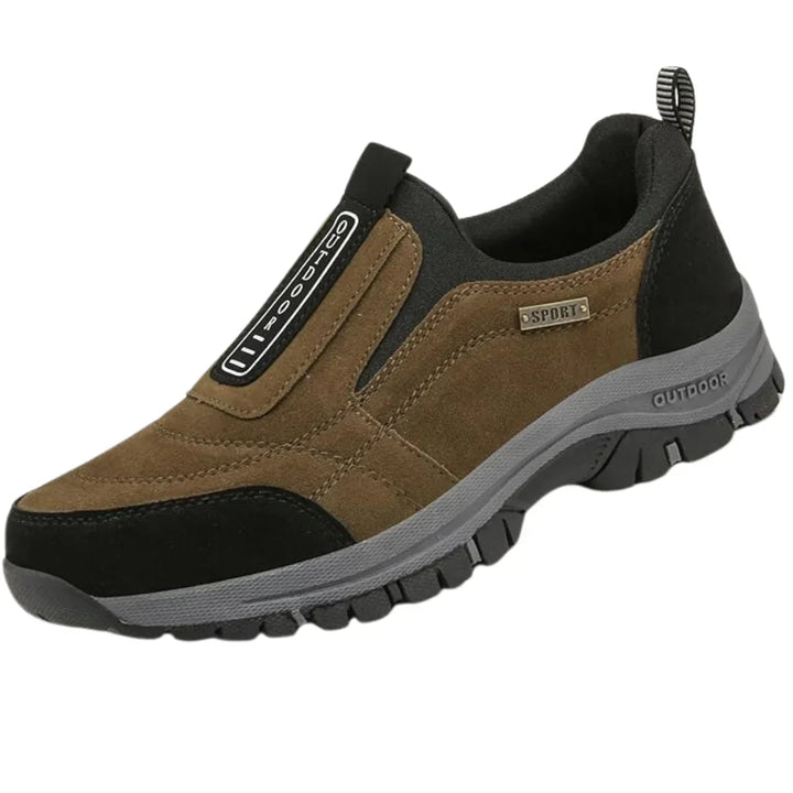 Orthopedic men's Arlo slip-on sneakers, designed for superior comfort, easy wear, and foot support.