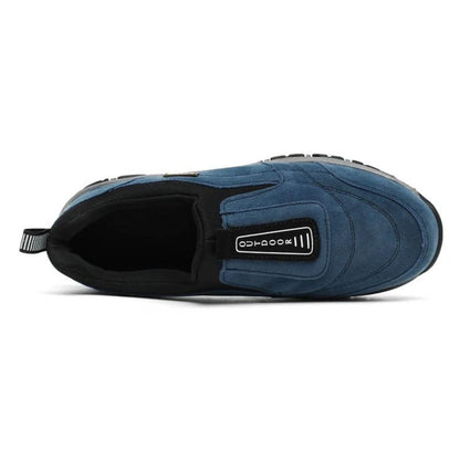 Easy-wear men's Arlo slip-on shoes, combining sneaker style with orthopedic support for lasting comfort.